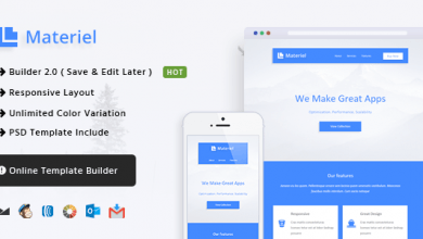 Photo of [Download-S2] Material - Responsive Email Template + Online Builder