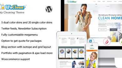 Photo of [Download-S2] We Clean v1.8 - Cleaning Business WordPress Theme