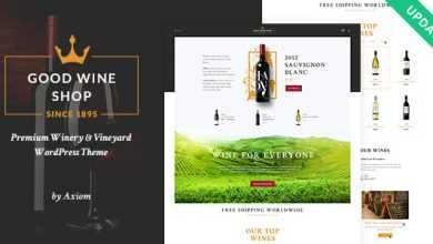 Photo of [Download-S2] Good Wine v1.1.3 - Wine House, Winery & Wine Shop