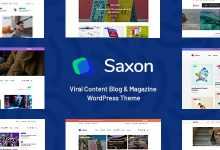 Photo of [Download-S2] Saxon v1.6.2 - Viral Content Blog & Magazine Theme