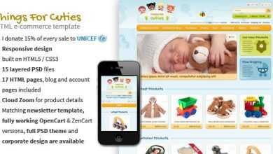 Photo of [Download-S2] Things for Cuties - E-Commerce Baby Shop Template