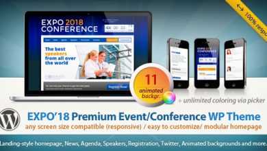 Photo of [Download-S2] Expo18 - Themeforest Responsive Event Conference WP Theme