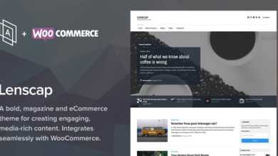 Photo of [Download-S2] Lenscap v1.2.6 - Magazine and eCommerce Theme