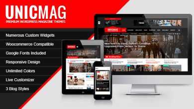 Photo of [Download-S2] UnicMag v1.0.9 - WordPress Magazine Theme