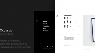 Photo of [Download-S2] Ocularus v1.4 - Minimal Photography WordPress Theme