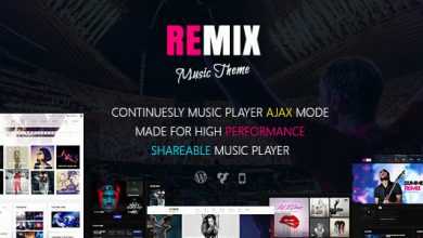 Photo of [Download-S2] Remix v3.4 - Music-Band-Club-Party-Event WP Theme