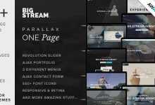 Photo of [Download-S2] BigStream v1.5.7 - One Page Multi-Purpose Template