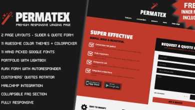 Photo of [Download-S2] Permatex - Lead Generating Responsive Landing Page