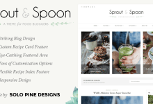 Photo of [Download-S2] Sprout & Spoon v1.1 - A WordPress Theme for Food Bloggers