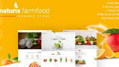 Photo of [Download-S2] Naturix - Organic Fruit Vegetables Store HTML Template with RTL