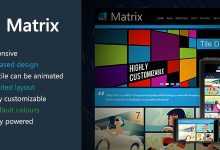 Photo of [Download-S2] Matrix v2.2.1 - Responsive Tile-Based Template