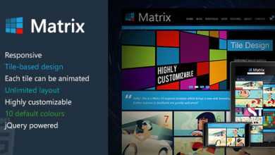 Photo of [Download-S2] Matrix v2.2.1 - Responsive Tile-Based Template
