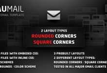 Photo of [Download-S2] BlauMail - Themeforest Email Template, 5 colors, 3 layouts