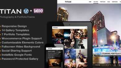 Photo of [Download-S2] Titan v2.6 - Responsive Portfolio Photography Theme