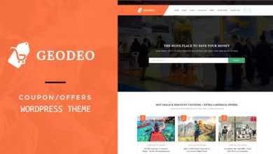 Photo of [Download-S2] Geodeo v1.0.7 - Coupons & Deals WordPress Theme