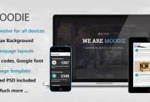 Photo of [Download-S2] Moodie - Themeforest Parallax One Page HTML Template