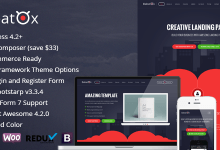 Photo of [Download-S2] Babatox v1.3 - Responsive Landing Page WordPress Theme