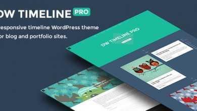 Photo of [Download-S2] DW Timeline Pro v1.1.1 - Reponsive Timeline Theme