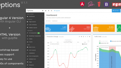 Photo of [Download-S2] Options Admin v1.1 - Responsive Web Application UI Kit