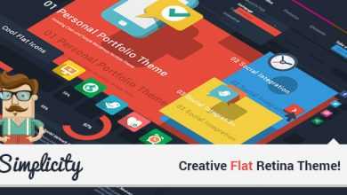 Photo of [Download-S2] Simplicity v1.4 - Creative Flat Retina Theme