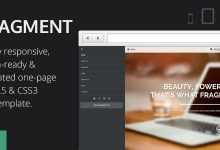 Photo of [Download-S2] Fragment - Responsive One Page Template