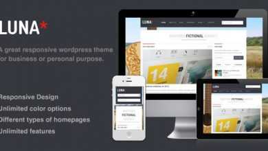 Photo of [Download-S2] Luna - Themeforest Responsive Wordpress Theme