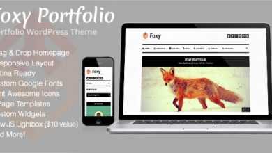 Photo of [Download-S2] Foxy v1.3 - Portfolio Responsive Wordpress Theme