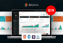 Photo of [Download-S2] DAdmin - Responsive Bootstrap Admin Dashboard