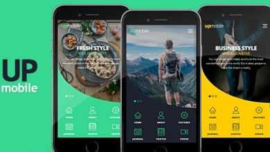 Photo of [Download-S2] UpMobile - HTML Mobile Template