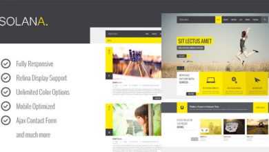 Photo of [Download-S2] Solana v1.1 - Responsive HTML5 Template