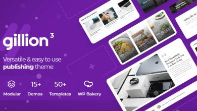 Photo of [Download-S2] Gillion v3.3.0 - Multi-Concept Blog/Magazine & Shop WordPress Theme