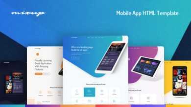 Photo of [Download-S2] Mixup - App Landing Page HTML Template