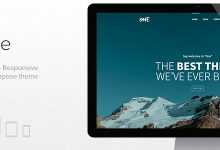 Photo of [Download-S2] One v1.8.0 - The Creative Multipurpose Portfolio theme