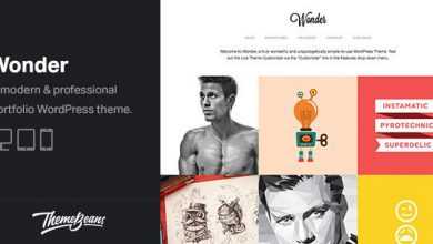 Photo of [Download-S2] Wonder v2.5.0 - Professional WordPress Portfolio Theme