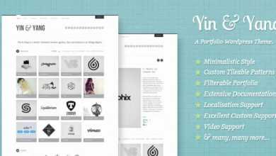 Photo of [Download-S2] Yin & Yang: Clear and Slick Themeforest WP Portfolio Theme