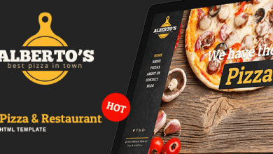 Photo of [Download-S2] Albertos - Restaurant & Pizza HTML Template