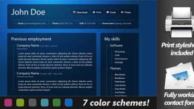 Photo of [Download-S2] Themeforest Professional Online Resume/CV