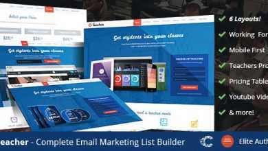 Photo of [Download-S2] Teacher - Education One Page Responsive Theme