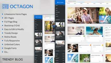 Photo of [Download-S2] Octagon Trendy News Magazine HTML Template