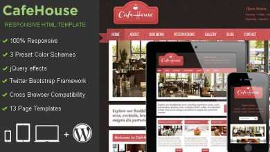 Photo of [Download-S2] CafeHouse - Responsive HTML Template