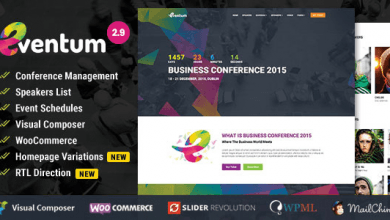 Photo of [Download-S2] Eventum v2.9 - Conference & Event WordPress Theme