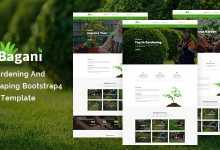 Photo of [Download-S2] Bagani - Gardening and Landscaping Bootstrap4 Template