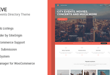 Photo of [Download-S2] EVE v1.0.19 - Events Directory WordPress Theme