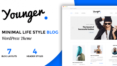 Photo of [Download-S2] Younger Blogger v1.0 - Personal Blog Theme