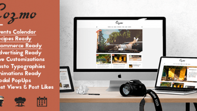 Photo of [Download-S2] Cozmo - Clean WordPress Blog / Events Theme