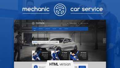Photo of [Download-S2] Mechanic v1.3 - Car Service & Repair Workshop Template