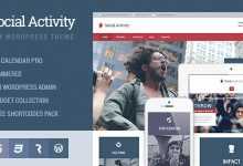 Photo of [Download-S2] Social Activity v1.1.6 - Politics & Activism WP Theme