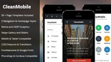 Photo of [Download-S2] CleanMobile - Mobile & Tablet Responsive Template