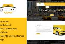 Photo of [Download-S2] Citytaxi - Bootstrap 4 HTML Template for Taxi
