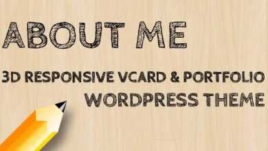 Photo of [Download-S2] AboutMe - Themeforest 3D Responsive Vcard & Portfolio WP-Theme
